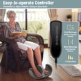 thumbnail image 4 of Giantex Electric Foot Massager, Calf Massager w/3 Massage Intensity, Vibration, Detachable Middle Sponge, 4 of 9
