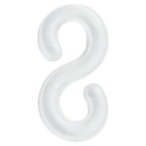 QLFSCXG Home Decor S Clip 500 Pcs for Loom Rubber Band for DIY Bracelet Making Refill Kit