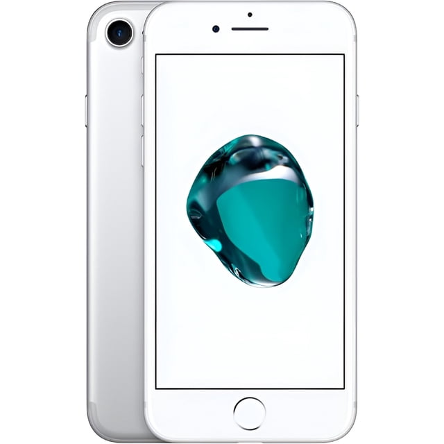 Refurbished Apple iPhone 7 - 32GB – Silver – 12MP Rear & 7MP Front Camera - Fully Unlocked Smartphone - Excellent Condition