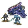 thumbnail image 7 of MEGA Halo Renegade Banshee Vehicle Building Kit with 2 Micro Action Figures (205 pieces), 7 of 7
