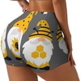 thumbnail image 1 of Fotbe Bee Kind Shorts Sin Costuras – Shorts Deportivos de Cintura Alta para Mujer, Elásticos para Gimnasio, Yoga, Running o Ciclismo-Large, 1 of 8