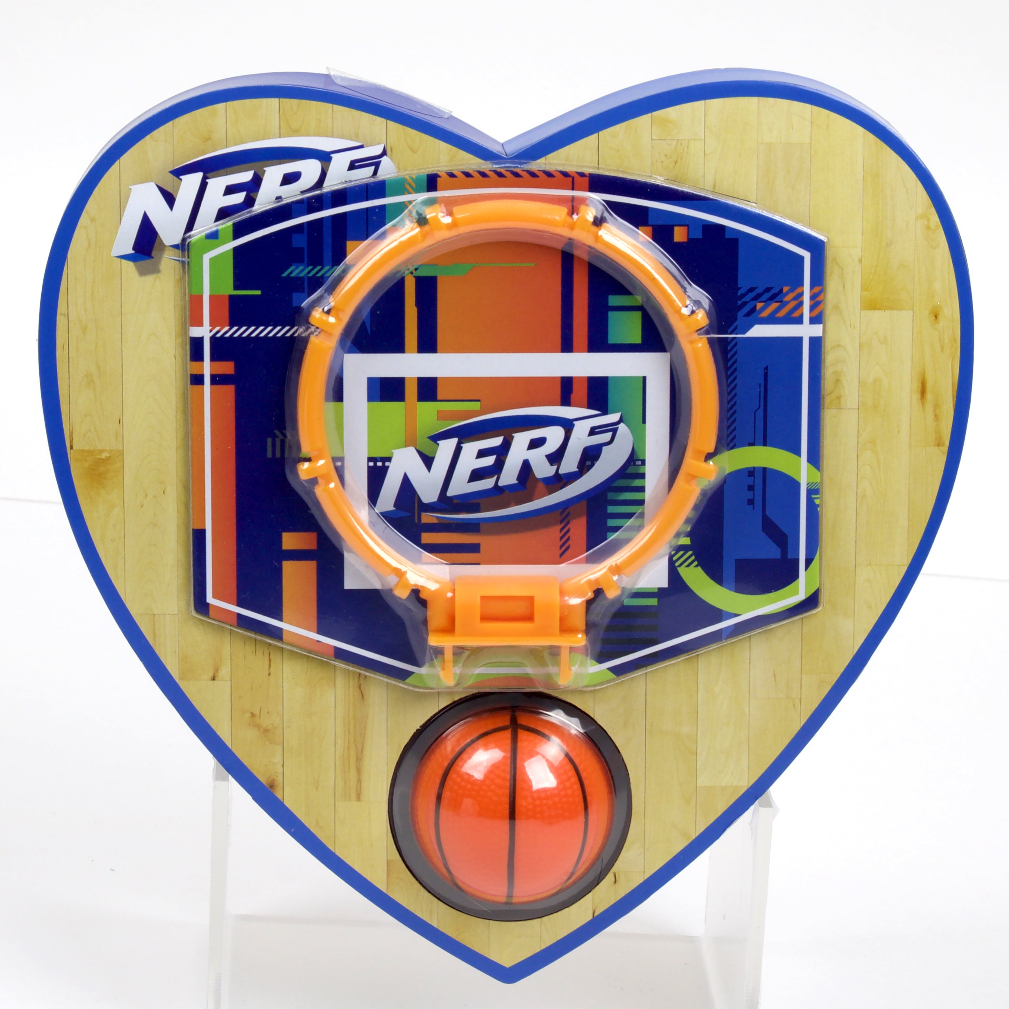 Frankford Nerf Valentine's Basketball Heart with Gummy Candy 3.17oz