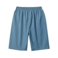 thumbnail image 4 of Akiihool Men's Lightweight Cargo Shorts with Pockets Cotton Shorts for Men Casual (Blue,XXL), 4 of 4