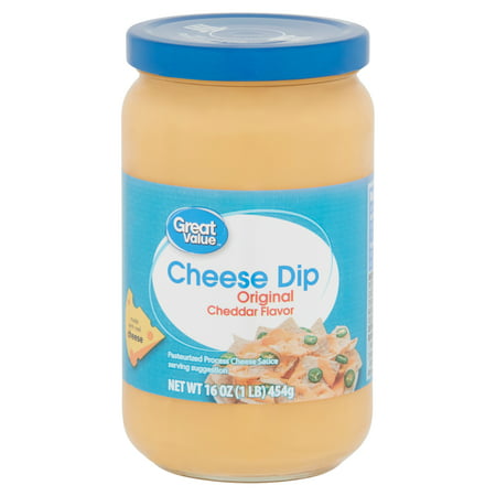 Great Value Original Cheddar Flavor Cheese Dip, 16 (Best Blue Cheese Dip For Wings)