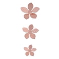 thumbnail image 3 of Flores 3D Pared Better Place Rose Gold 12Pzs 10X9.5Cm, 3 of 3