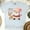 Ash, variant on Merry Christmas T-Shirt | Cute Santa & Reindeer Holiday Graphic Tee, Azalea, Size L