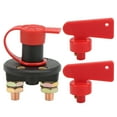 thumbnail image 1 of Kit de interruptor de desconexión de batería de coche, corte de alimentación, aislador, para vehículo, barco, CC 12 V-24 V, 1 of 14