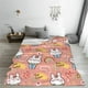 thumbnail image 5 of Fotbe Rabbit So Cute Manta de Franela Acolchonada con Estampado, Súper Suave y Esponjosa, Extra Grande para Sofá, Cama, Uso Todo el Año-50"x40", 5 of 7