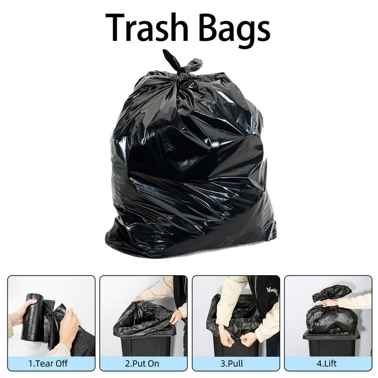 Black garbage bags - Kitchen garbage bags