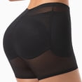 thumbnail image 3 of Shapewear for Women, Lifting High Waisted Body Shaper Shorts Under Dresses Thigh Slimmer Body-shaping Corset,Color:Black,Size:XL, 3 of 7