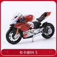 thumbnail image 1 of Ducati V4 S 1:18 Moto Modèle Jouet Moto avec Base, 1 of 1