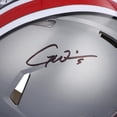 thumbnail image 3 of Garrett Wilson Ohio State Buckeyes Autographed Riddell Flash Alternate Speed Authentic Helmet - Fanatics Authentic Certified, 3 of 3