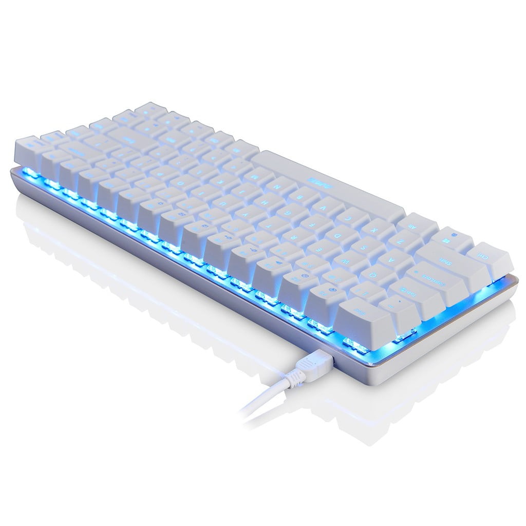 TIMIFIS Keyboard AK33 Backlit Usb Wired Gaming Mechanical Keyboard Blue Black Switches for Office Gift