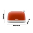 thumbnail image 3 of HongHeng Extra Savings $8 Christmas Hat Travel Soap Box Sealed Watertight Soap Box Travel Special Portable Soap Box Two Colors, 3 of 6