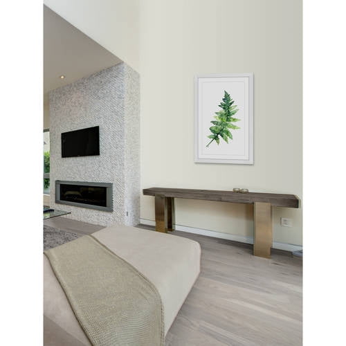 Marmont Hill "Fern 1" by Rachel Byler Framed Painting Art Print
