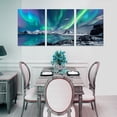 thumbnail image 4 of Hieng Canvas Wall Art For Living Room Modern Wall Decor For Office Black And White Blue Tree Wall Painting Scenery Wall Pictures Artwork For Bedroom Room Home Decor （Only canvas）, 4 of 6