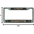 thumbnail image 3 of Central-Florida UCF Knight's Standard Size Chrome License Plate Frame - It Sparkles!, 3 of 7