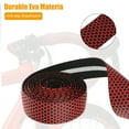 thumbnail image 2 of 1 Pair Bike Handlebar Tapes, Bicycle Bar Tape, Cycling Handle Wraps, Breathable Road Bike Handlebar Tape, Black, 2 of 7