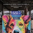 thumbnail image 3 of High Precision Body Weight Scale Smart Bathroom Scales with Large LCD Display(400lbs),Decorative for Bedroom-Cute Dogs Smiling With Tongues Out, 3 of 4