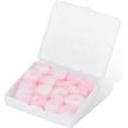 thumbnail image 3 of Reusable Cotton Wax Ear Plugs,Bexikou 24 Pair Ear Plugs for Sleeping Noise Cancelling,Premium Moldable Ear Plugs for Sleeping, Travelling, Studying Noise Reduction, 3 of 6