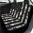 thumbnail image 3 of Uorisanigo Gray Camo Flag 14 Pcs Cars Seat Cover Car Console Cover Steering Wheel Cover and Cars Headrest Cover and Auto Seat Belt Pad Cover Comfortable Soft Anti-slip for Cars and SUVs, 3 of 6