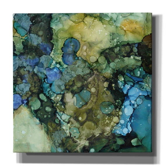 Epic Graffiti 'Sea Tangle II' by Victoria Borges, Canvas Wall Art, 26"x26"