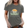 thumbnail image 2 of Trendfront Womens Christian Faith Graphic Tops Crewneck Casual Loose Fit Short Sleeve Tee Trendy Fashion T Shirts Pullover Daily Outfits, 2 of 4