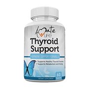 Thyroid Support Supplement with Iodine and Vitamin B12 for Energy Focus and Metabolism Booster Formula for Women and Men Improves Metabolic Functions Better Focus 60 Capsules Non-GMO by