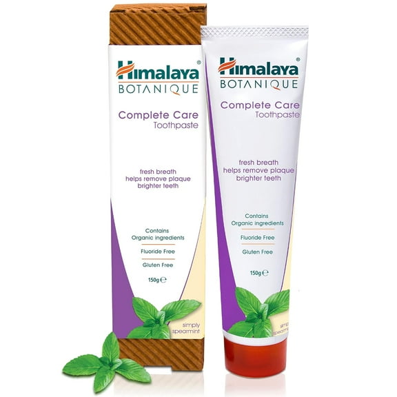 Himalaya Botanique Complete Care Toothpaste with Xylitol and Neem, Spearmint Flavor, 5.29 oz
