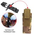 thumbnail image 4 of Soporte para torniquetes CAT Soporte para torniquete de gato bolsa colgante de emergencia médica de nailon para caza y senderismo JShteea El nuevo, 4 of 9