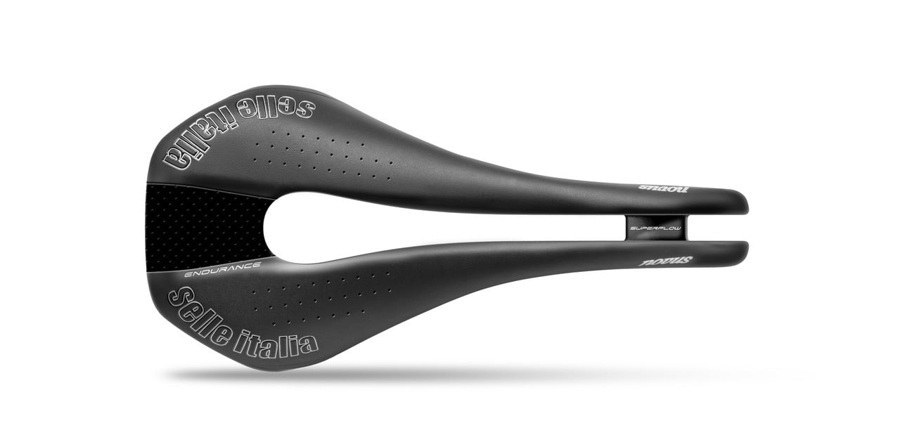 Selle Italia Novus Superflow Endurance Bike Saddle Size L3 Black 