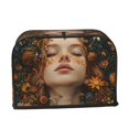 thumbnail image 2 of Daiia Whimsical Flower Crown Maiden Pattern 2 slice Toaster Cover, Toaster Appliance Dust-proof Cover For Kitchen Small Appliance Dust Cover and Fingerprint Protection, 2 of 7