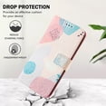 thumbnail image 4 of Decase For Samsung Galaxy S26 Flip Case,Shockproof Wallet Cover with 3 Credit Card Slot,PU Leather Magnetic Closure Phone Cover with Lanyard,E, 4 of 10