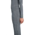 thumbnail image 2 of Healing Hands Women's Scrub Pant Tori Cargo Bottoms with 5 Pockets and 2-Way Stretch Fabric Plus Size 9133P, 3XL Petite, Heather Grey, 2 of 7
