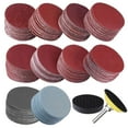 thumbnail image 2 of Sanding Discs Pad Assorments Set Sandpaper Disc Kit For Drill Grinder Tools Sanding Discs Pad Kit For Drill Sander Drill Sanding Attachment Sandpapers(Coffee), 2 of 9
