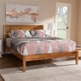 thumbnail image 2 of Bowery Hill Wood Full Panel Platform Bed in Oak and Pine, 2 of 8