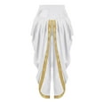 thumbnail image 5 of Aislor Boys Satin Pants Hippie Dance Harem Trousers for Halloween Carnival Party Balls White 6, 5 of 7