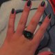 thumbnail image 2 of [Yue Xinghui] Anillo Verde De Propiedad Intelectual Procesada Anillo De Pareja De Patas Y Patas De Gato Y Perro 1 Pieza Verde No. 6 Miraculous, Ladybug, Ladybird, NOIR Están ANGGREK Otros, 2 of 8