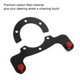 thumbnail image 4 of Carbon Fiber Horn Button Kits for   Nardi  Steering Wheel with External Button, Suitable for 6 Bolts Direct Replacement for Original Standard, 4 of 7