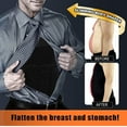 thumbnail image 6 of Lilvigor Men's Body Shaper Slimming Shirt Tummy Vest durable Thermal Compression Base Layer Slim Muscle Tank Top Shapewear, 6 of 7
