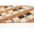 thumbnail image 2 of ECARPETGALLERY 5'0" x 8'0" Transitional Río Handmade Area Rug for Living Room, Dining Room and Bedroom in Brown, 2 of 9