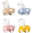 thumbnail image 1 of Suniney 4 PCS Plush Alpaca Keychain Stuffed Animal Keyring, Cute Cartoon Llama Stuffed Figure Sheep Doll Fuzzy Alpaca Keyring, Stylish Bag Hanging Pendants Purse Backpack Handbag Charms for, 1 of 8