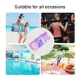 thumbnail image 5 of 2 Pack Wet Dry Bags,Cute Cosmic Planets Clouds Waterproof Reusable Dual Zipper Bags for Swimwear, Gym Clothes, Toiletries, Baby Diapers, 5 of 8