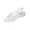 08#White, variant on Women's Jelly Sandals Open Toe Slingback with Hollow-Out Design and Rhinestone Accent, Wedge Heel Shoes