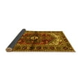 thumbnail image 2 of Ahgly Company Indoor Round Persian Yellow Traditional Area Rugs, 3' Round, 2 of 4