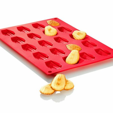 Vintage Barware - KABOER Madeleine Cake Tin Cake Mould Tray Non Stick 20 Hole Bakeware Tool Vintage