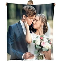 Custom Blanket With Photos Texts-Personalised Photo Blanket Flannel Personalized Throw Blanket With Your Own Pictures Custom Blanket with Photo Collages For Family Birthday Wedding Gift(6 pictures)