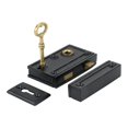 thumbnail image 3 of Puerta de malla estrecha Rim Lock A29 Hardware, 1 3/8 pulgadas, con respaldo, 3 of 5