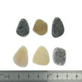 thumbnail image 1 of 20x17 to 15x15mm Bezel Edge Druzy Set Of 6, 1 of 1