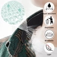 thumbnail image 4 of Non-Woven Fabric Disposable Neck Collar Sweat Pads Collar Shirt Protector Absorbent Collar Liners Pads Black 288x67x0.6mm, 4 of 6